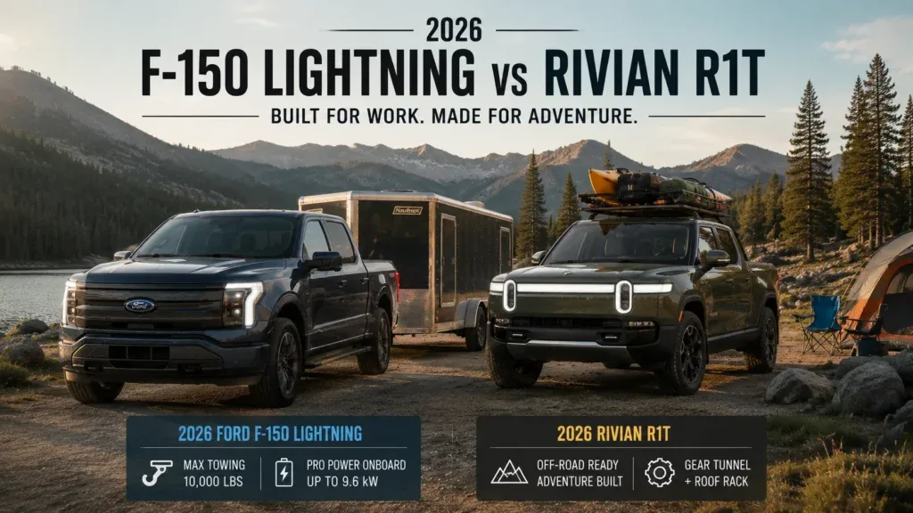 Ford F-150 Lightning vs Rivian R1T