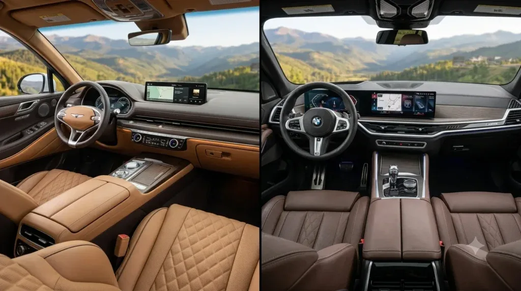 2026 Genesis GV80 vs BMW X5