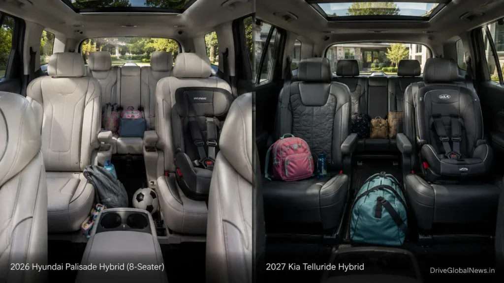 Kia Telluride Hybrid vs Hyundai Palisade Hybrid