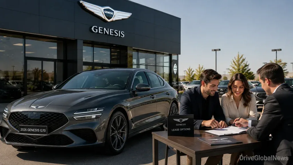 Genesis G70 at $449/Month Lease