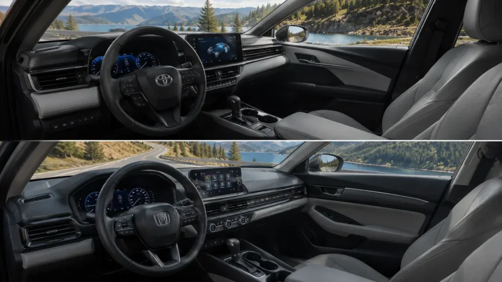Toyota Camry Hybrid vs Honda Accord Hybrid