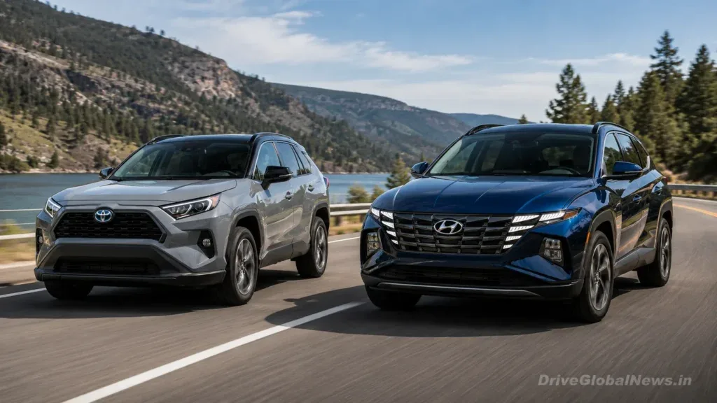 Toyota RAV4 Hybrid vs Hyundai Tucson Hybrid 2026