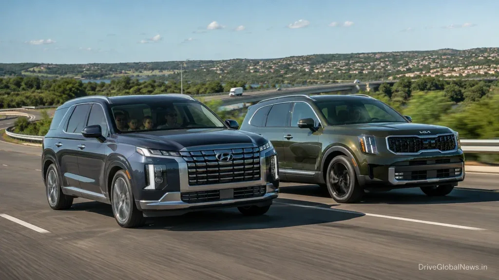 Kia Telluride Hybrid vs Hyundai Palisade Hybrid