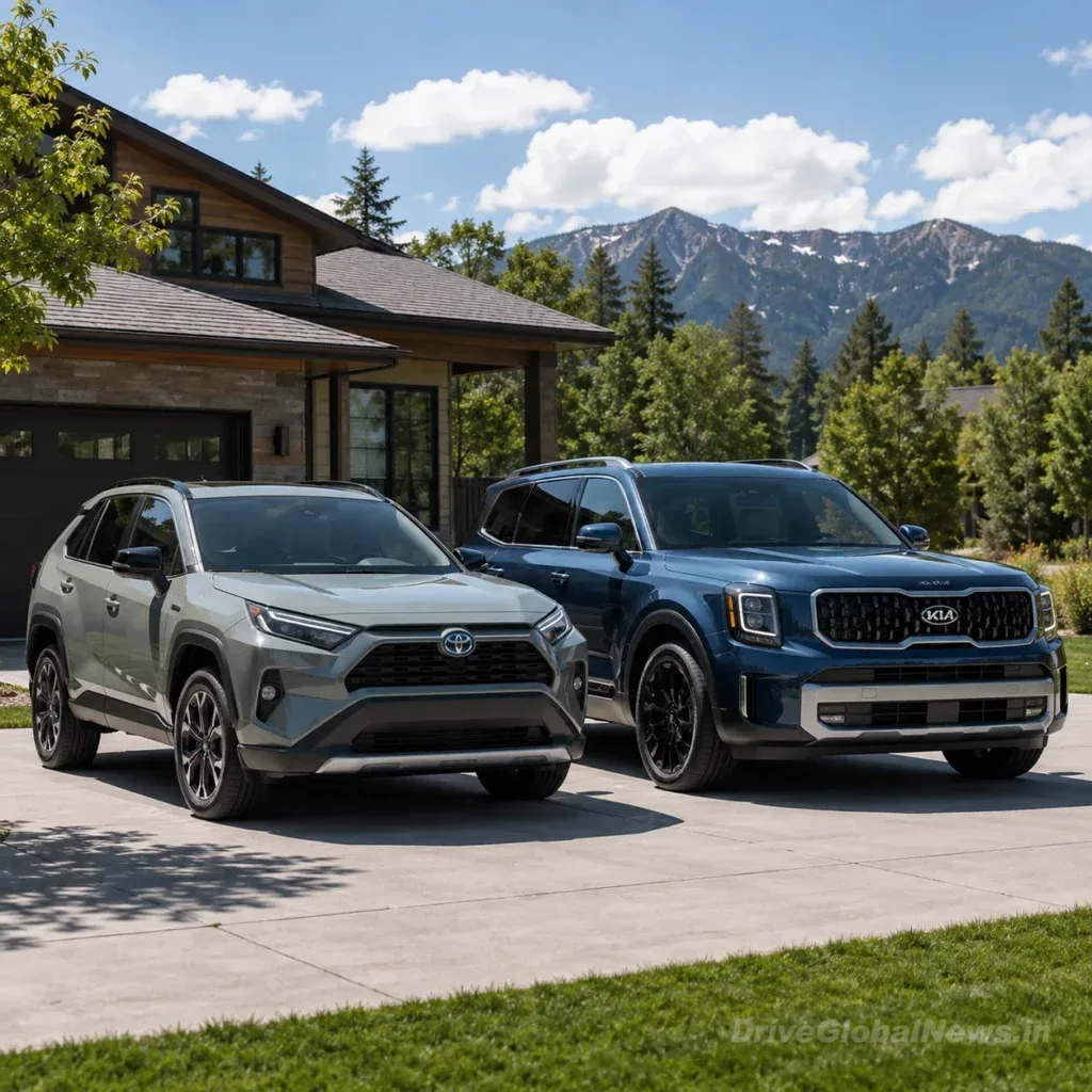 Toyota RAV4 Hybrid vs Kia Telluride Hybrid 2026