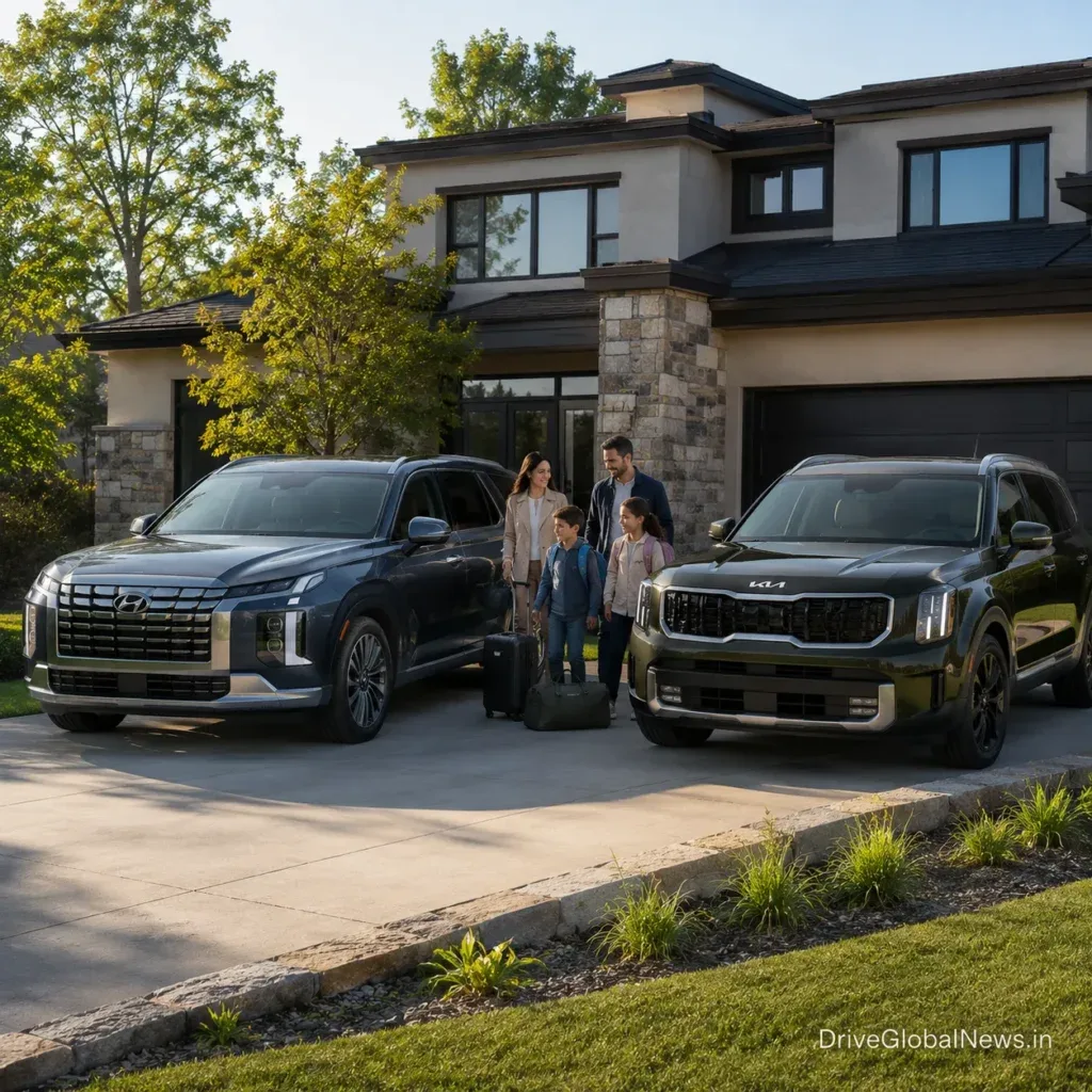 Kia Telluride Hybrid vs Hyundai Palisade Hybrid