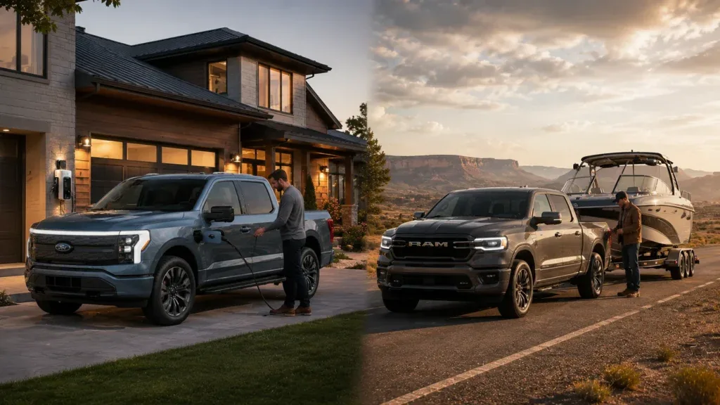 Ford F-150 Lightning vs Ram 1500 Ramcharger 2026
