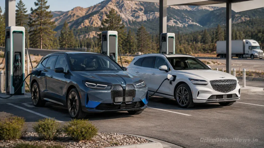 2026 BMW iX3 vs Genesis GV70