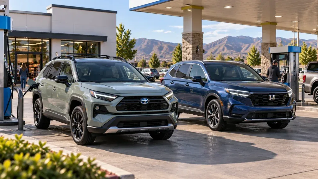 Honda CR-V Hybrid vs Toyota RAV4 Hybrid