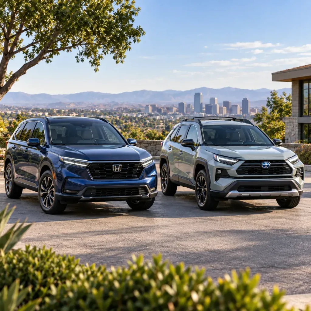 Honda CR-V Hybrid vs Toyota RAV4 Hybrid